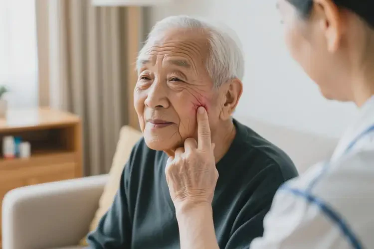 高龄老人脸上有湿疹可以彻底自愈吗(图3)