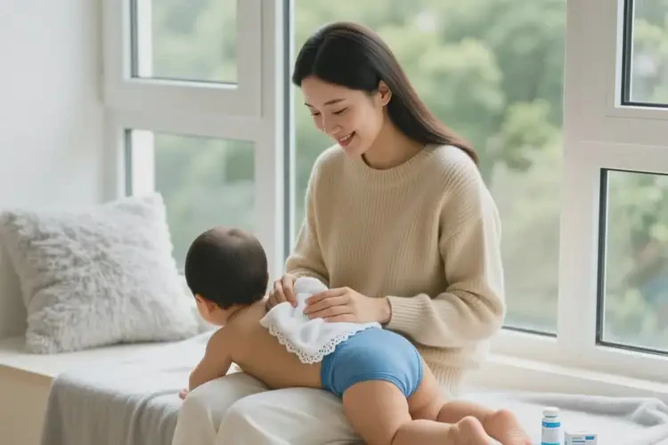 幼儿屁股经常长湿疹能靠自己自愈吗(图1)