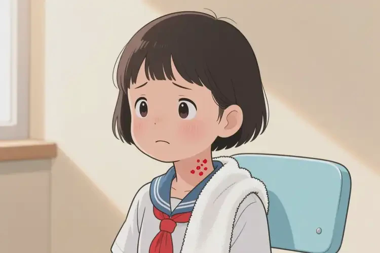 小學(xué)生脖子上長(zhǎng)濕疹不管它會(huì)自己好嗎(圖4)