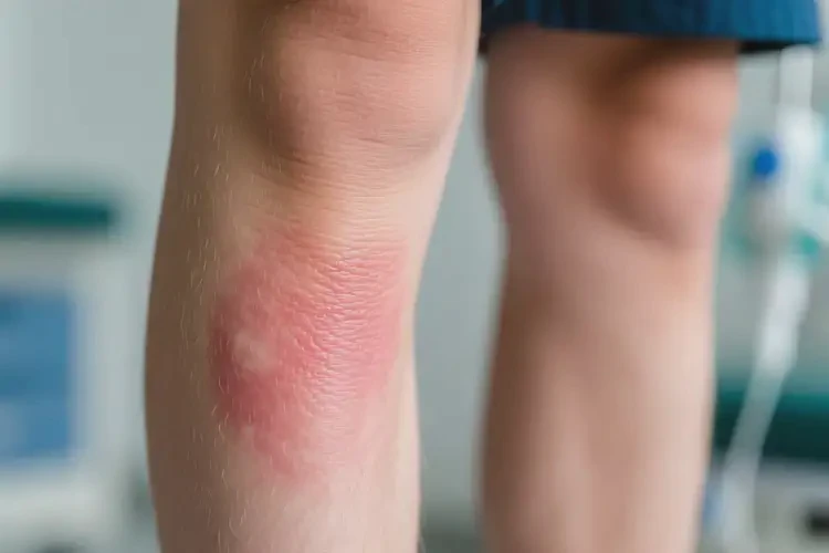 青少年小腿上有湿疹能不能彻底自愈(图1)