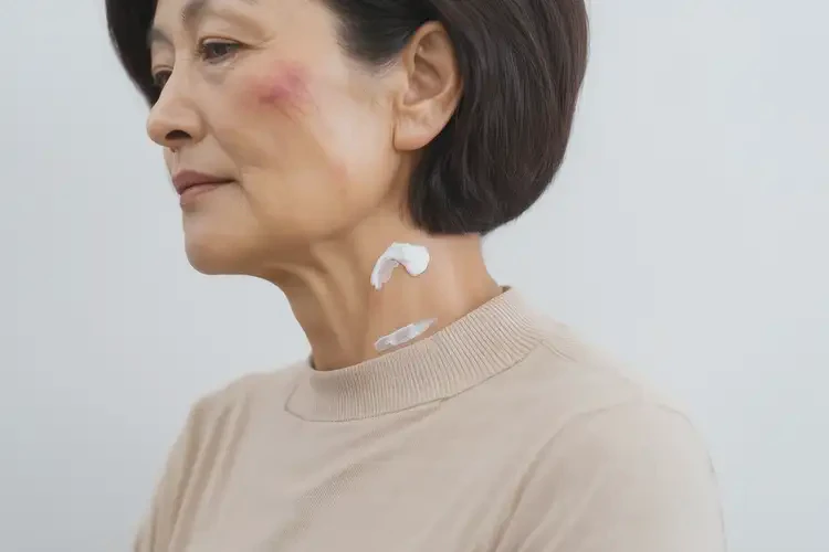 女生脖子出濕疹可以徹底自愈嗎(圖2)