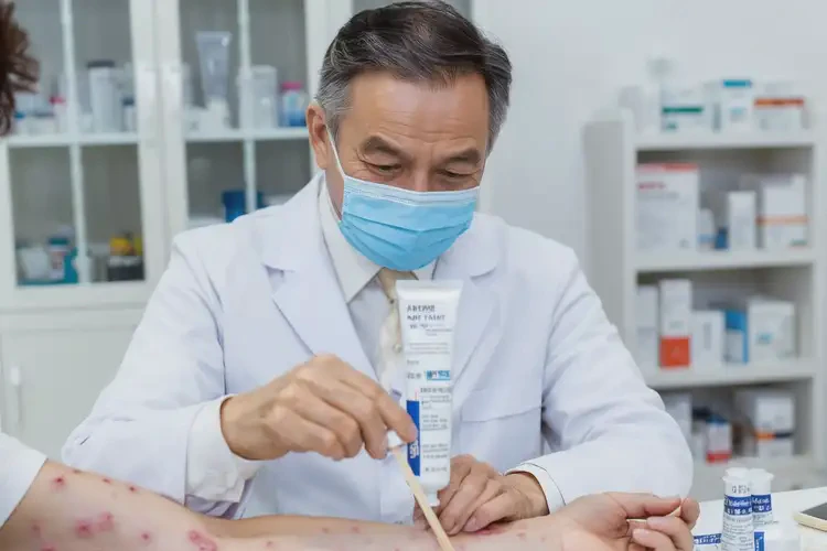 女人手臂上長濕疹不管它會(huì)自己痊愈嗎(圖3)