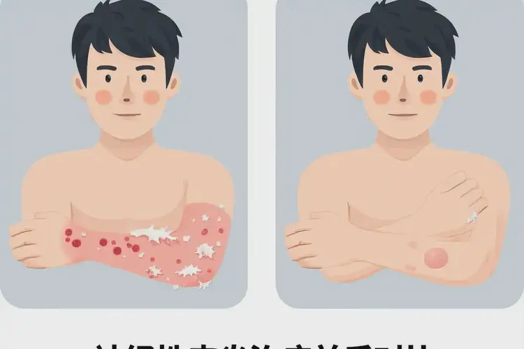 青年人手臂上容易起濕疹不管它會自己痊愈嗎(圖2)