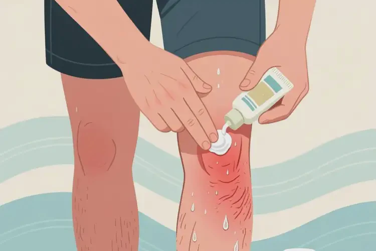 男性小腿容易長濕疹能徹底自愈嗎(圖1)