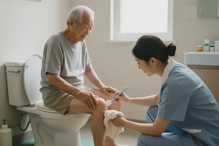 高龄老人屁股偶尔长湿疹能不能根治(图1)