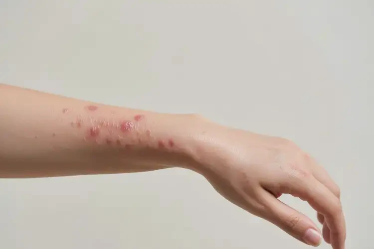 女生手臂起濕疹能徹底自愈嗎(圖4)