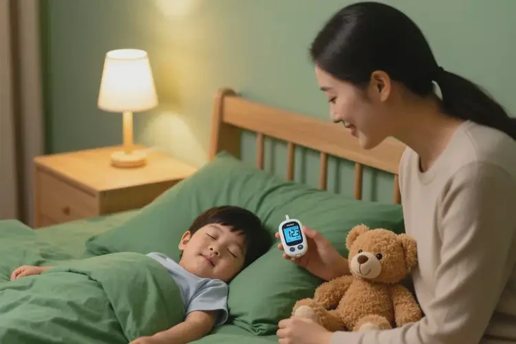 小孩睡前血糖12點(diǎn)3是怎么回事(圖1)