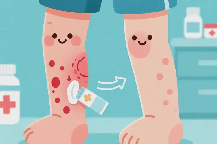 女人小腿偶爾起濕疹能不能根治(圖2)