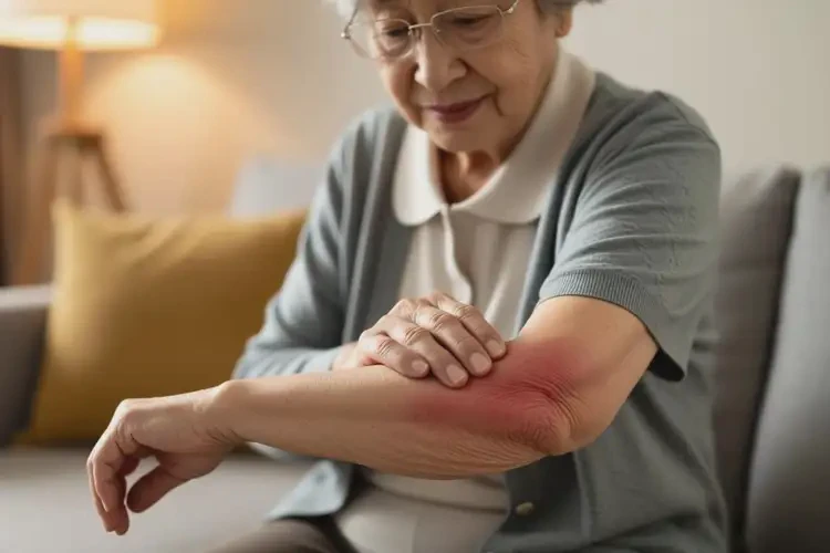 老年人身上經(jīng)常起濕疹不管它會自己自愈嗎(圖2)