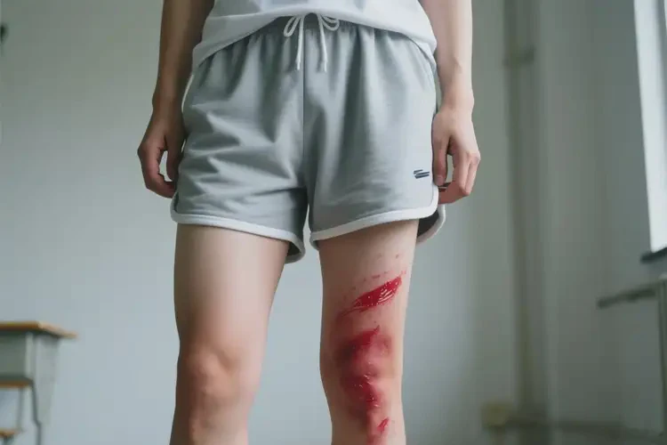 大學(xué)生大腿長濕疹不管它會自己痊愈嗎(圖3)