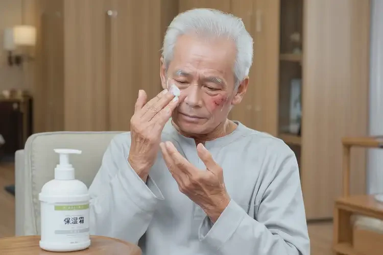 高齡老人面部經(jīng)常長濕疹能不能根治(圖2)