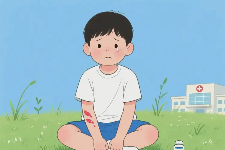 小学生四肢容易长湿疹不管它会自己痊愈吗(图4)