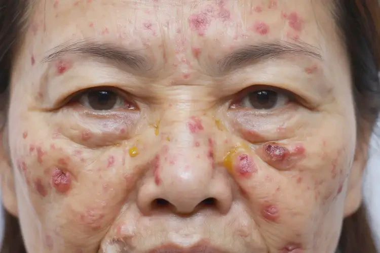 女性屁股上出現(xiàn)濕疹不管它會自己好嗎(圖2)