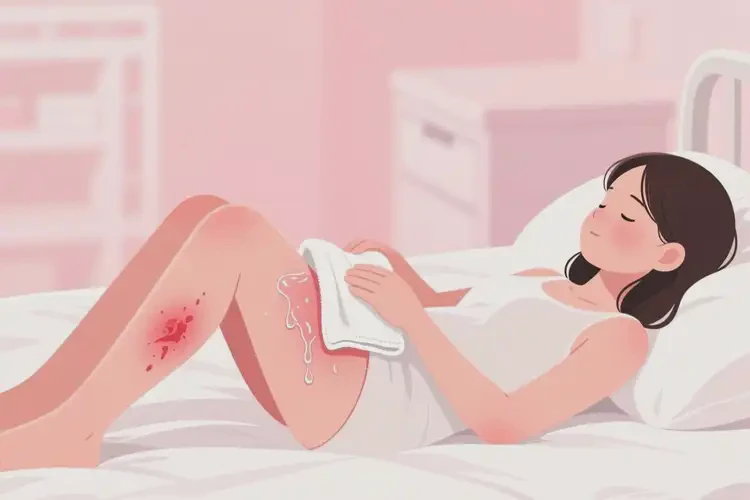 女生大腿容易長濕疹能夠徹底治愈嗎(圖2)