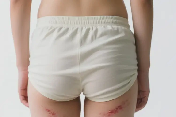 中學(xué)生屁股上偶爾長濕疹不管它會自己好嗎(圖4)