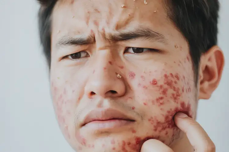 男生身上有濕疹能靠自己自愈嗎(圖3)