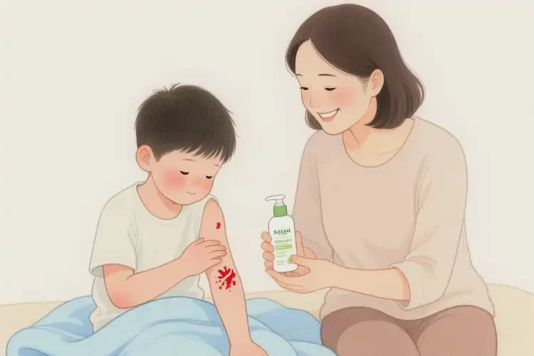 孩子身上出現(xiàn)濕疹可不可以根治(圖4)