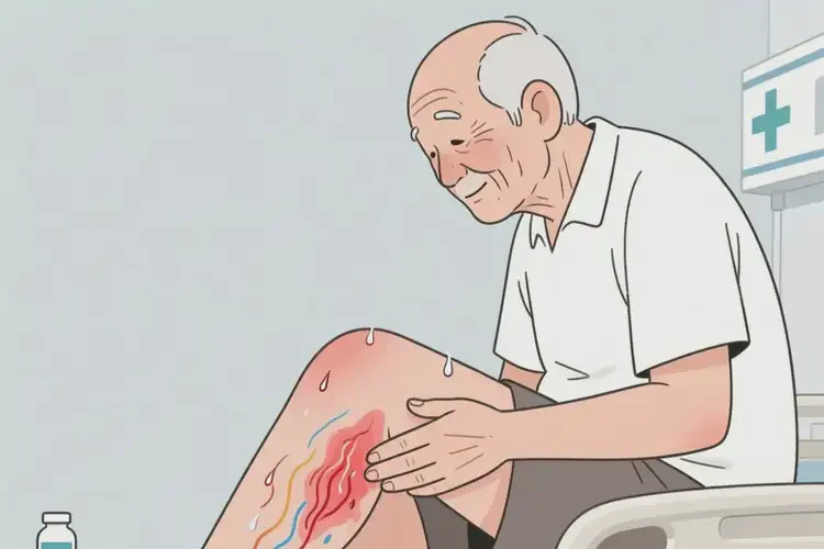 老人大腿上起濕疹可不可以根治(圖2)