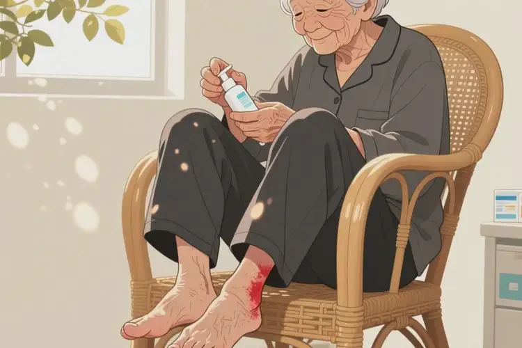 高齡老人腳上容易長(zhǎng)濕疹能不能根治(圖4)