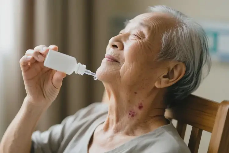 高齡老人脖子上偶爾長(zhǎng)濕疹能不能根治(圖3)