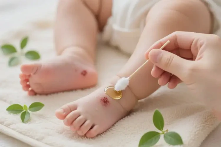 婴幼儿脚上容易起湿疹可不可以根治(图1)