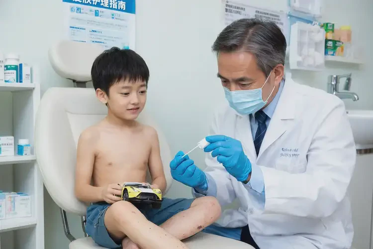 小兒大腿起濕疹能靠自己自愈嗎(圖2)