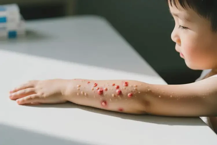 小孩手臂有濕疹不管它會自己自愈嗎(圖2)