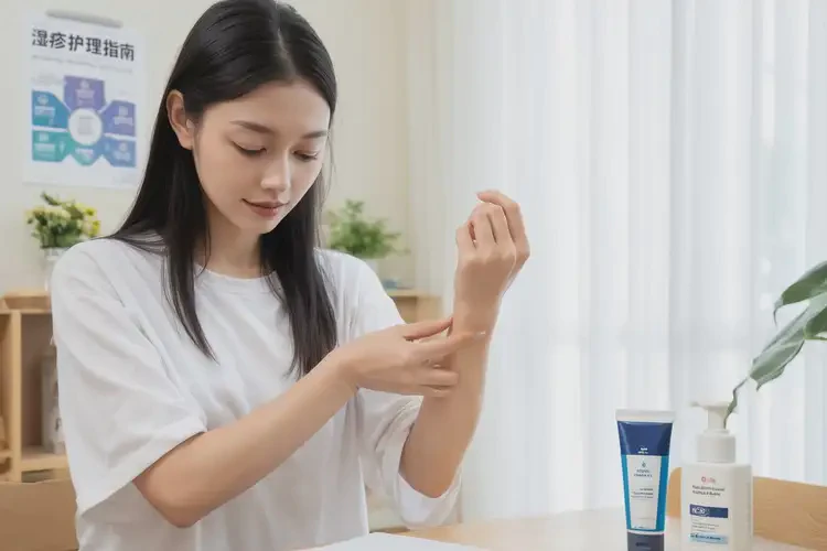 女人四肢經(jīng)常長濕疹能夠徹底治愈嗎(圖2)