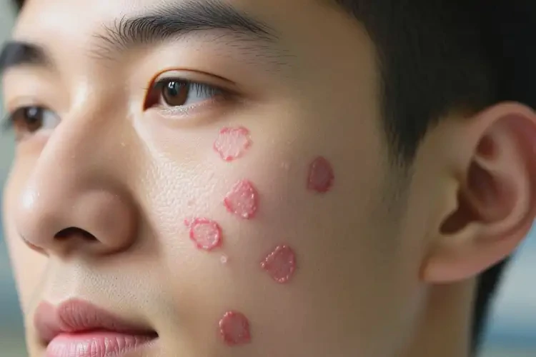 青年人臉上有濕疹能徹底自愈嗎(圖4)