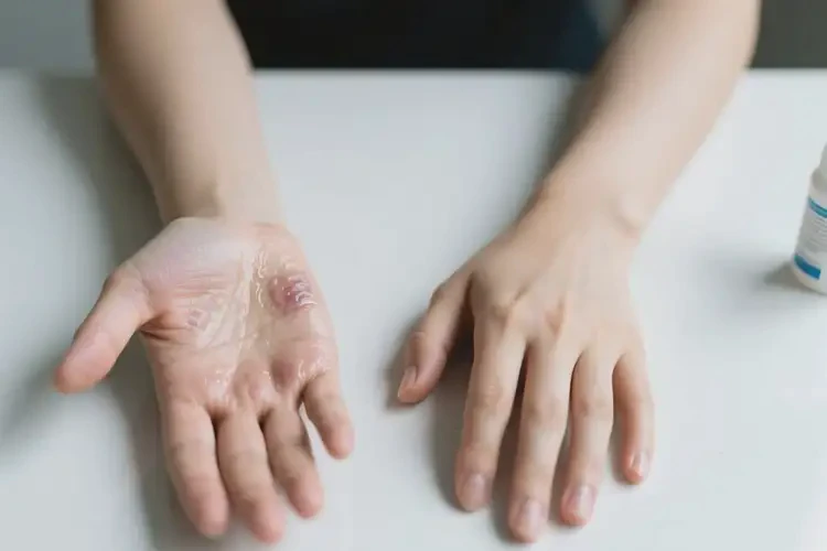 青年人手上容易起濕疹可以徹底自愈嗎(圖3)
