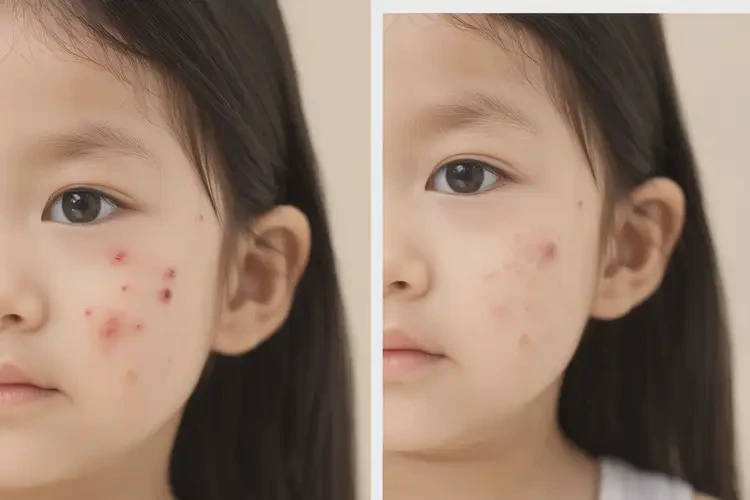 兒童面部偶爾長濕疹不管它會自己好嗎(圖4)