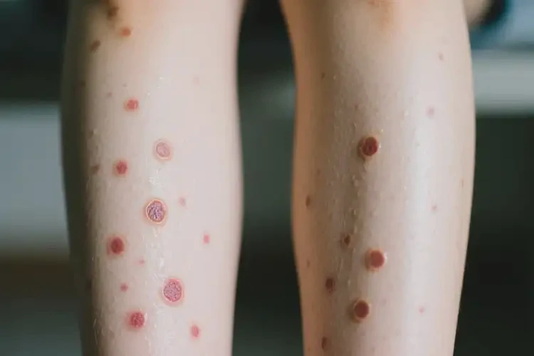 青年人小腿上偶爾起濕疹不管它會(huì)自己自愈嗎(圖3)