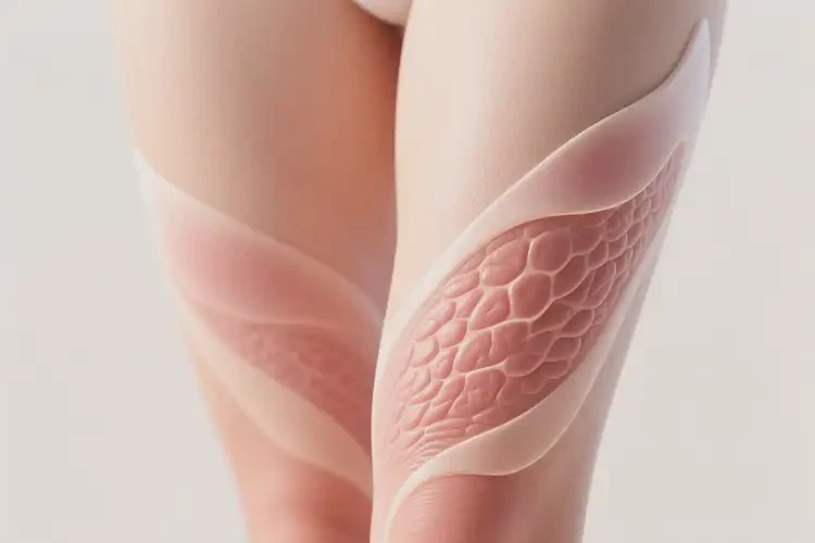 女生大腿上有濕疹不管它會自己痊愈嗎(圖2)