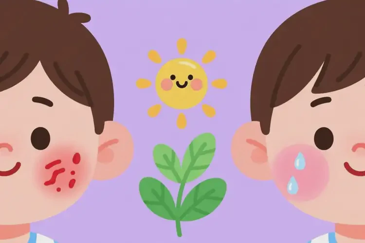 少兒四肢長(zhǎng)濕疹可不可以根治(圖1)