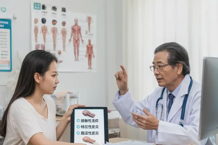 大學(xué)生肚子上經(jīng)常長濕疹不管它會(huì)自己痊愈嗎(圖4)