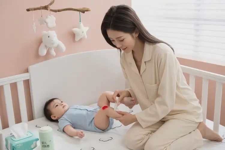 寶寶大腿上出現(xiàn)濕疹可以徹底自愈嗎(圖3)