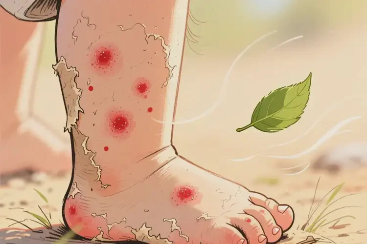 幼儿小腿有湿疹不管它会自己痊愈吗(图3)