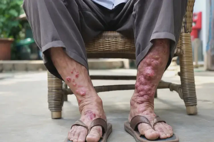 高齡老人腳上起濕疹能夠徹底治愈嗎(圖4)
