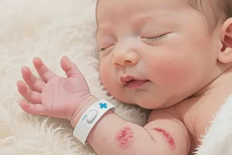 新生兒四肢有濕疹不管它會自己好嗎(圖2)