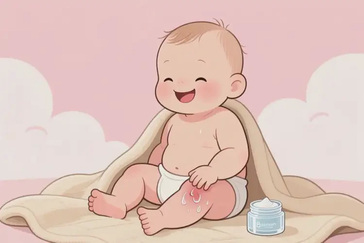 寶寶大腿上有濕疹可不可以徹底自愈(圖3)