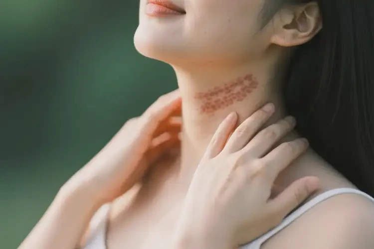 產(chǎn)婦脖子上容易起濕疹可不可以徹底自愈(圖3)