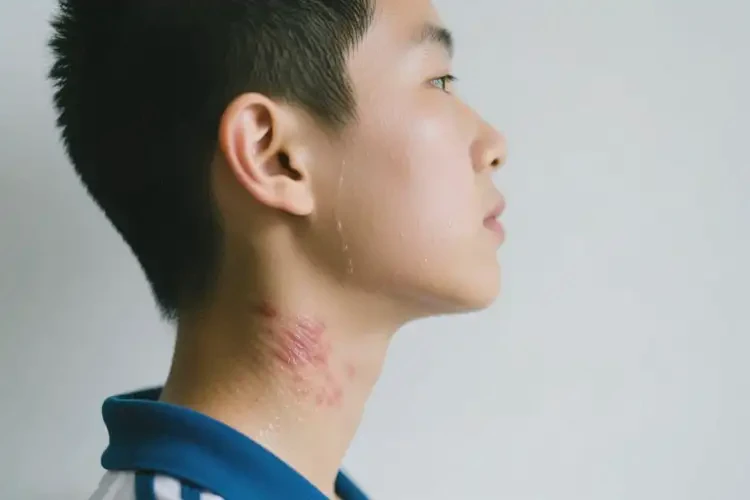 中學(xué)生脖子上容易長濕疹能靠自己自愈嗎(圖2)