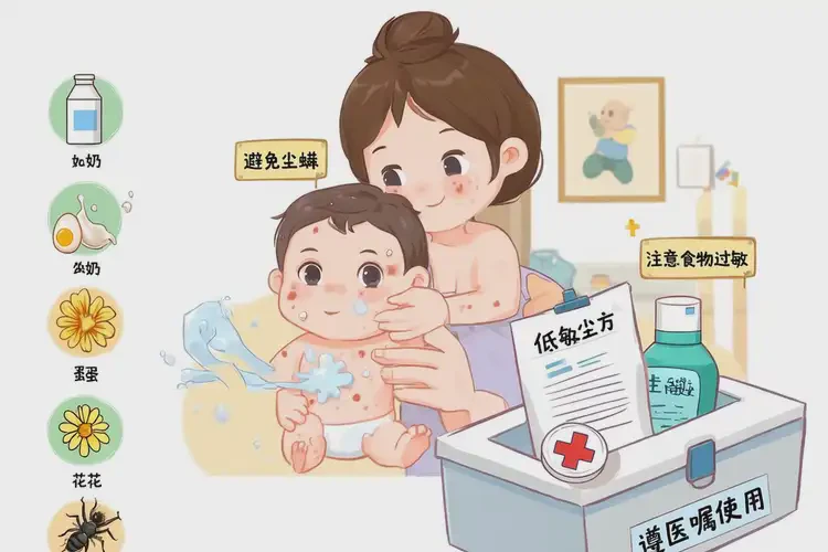 寶寶四肢起濕疹可以徹底自愈嗎(圖4)