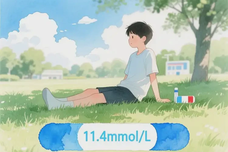 年輕人下午血糖11點(diǎn)4是糖尿病嗎(圖1)