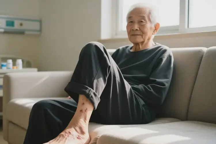 老年人小腿上起濕疹可不可以徹底自愈(圖4)