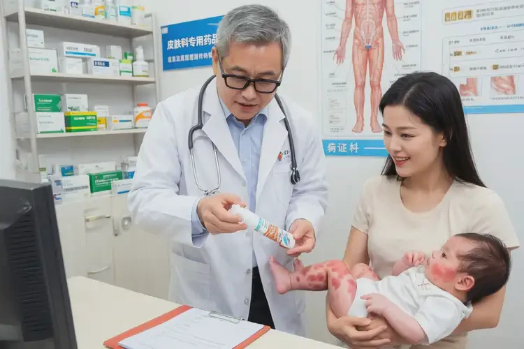 宝宝面部出现湿疹能彻底自愈吗(图2)