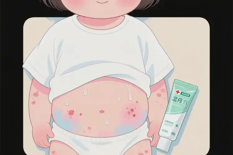兒童肚子上出濕疹可不可以根治(圖4)