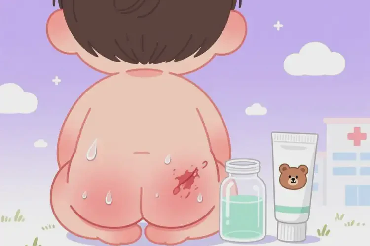 小孩屁股容易起濕疹可不可以根治(圖1)
