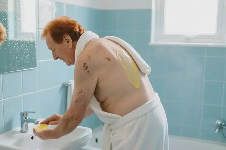 高齡老人全身出現(xiàn)濕疹能徹底自愈嗎(圖2)