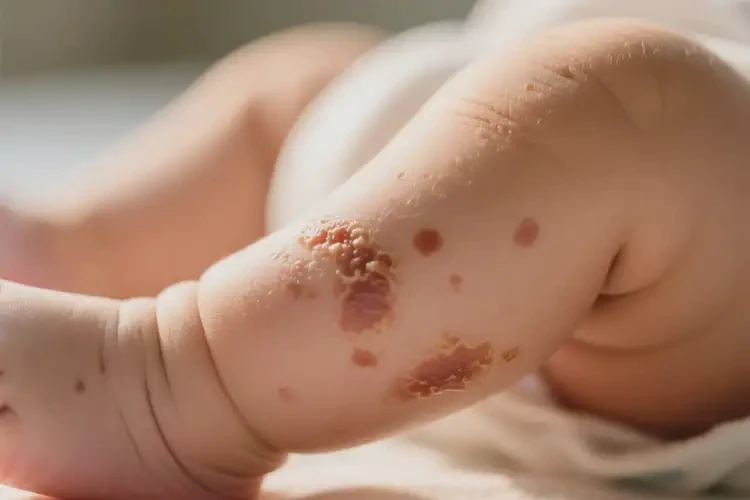 嬰幼兒小腿經(jīng)常長濕疹不管它會(huì)自己好嗎(圖4)